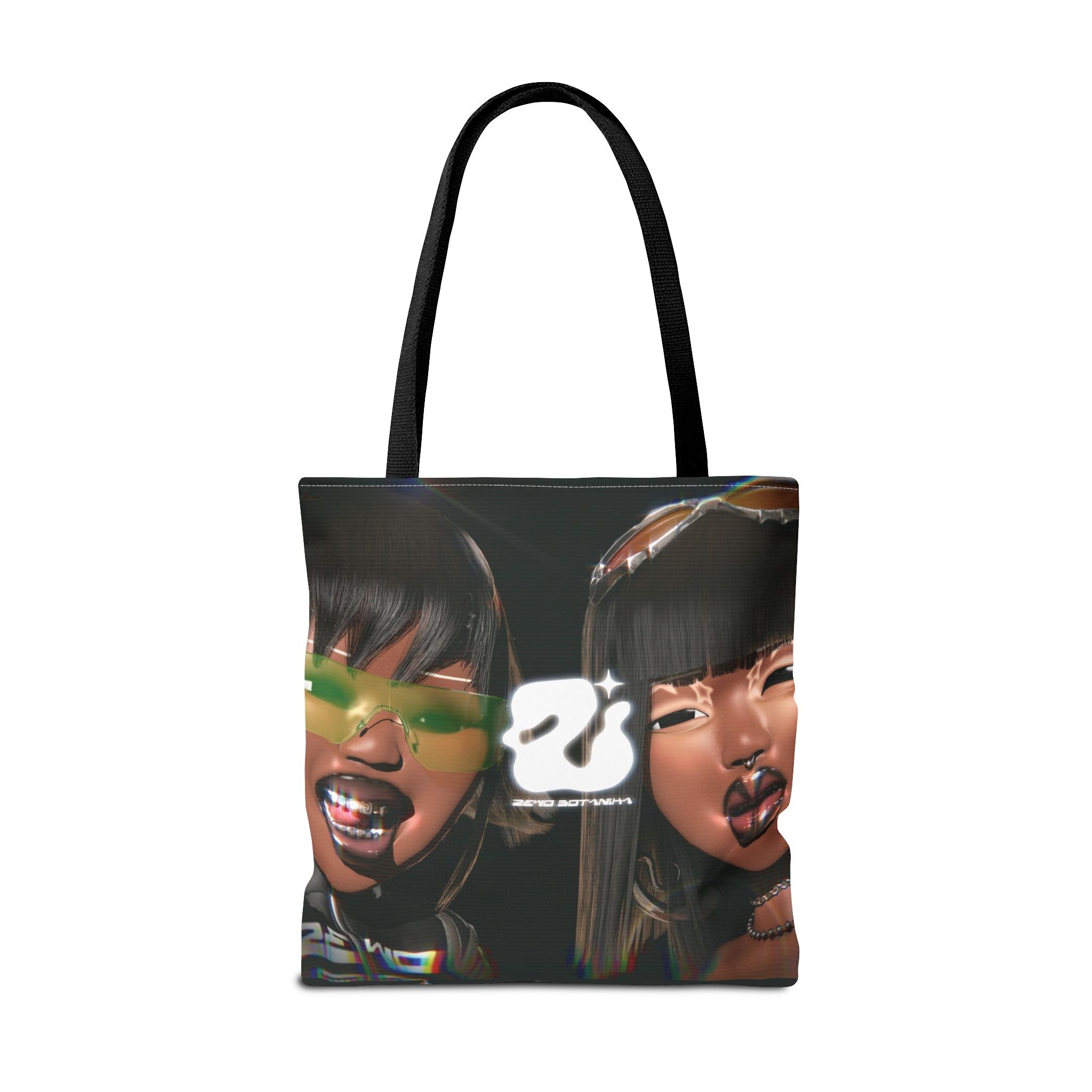 ZEWO "FREE AYITI" SUPER SIZED TOTE BAG