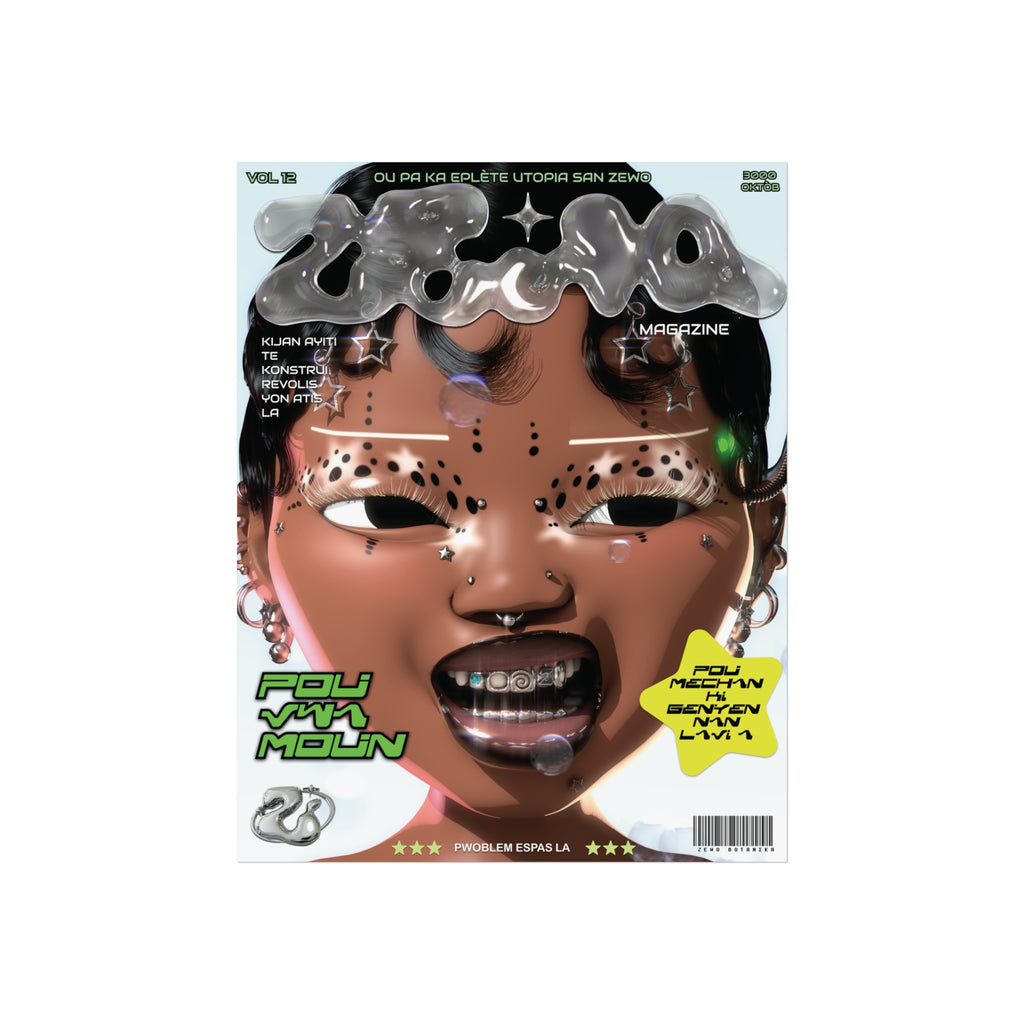 "ZEWO MAGAZINE" ART PRINT