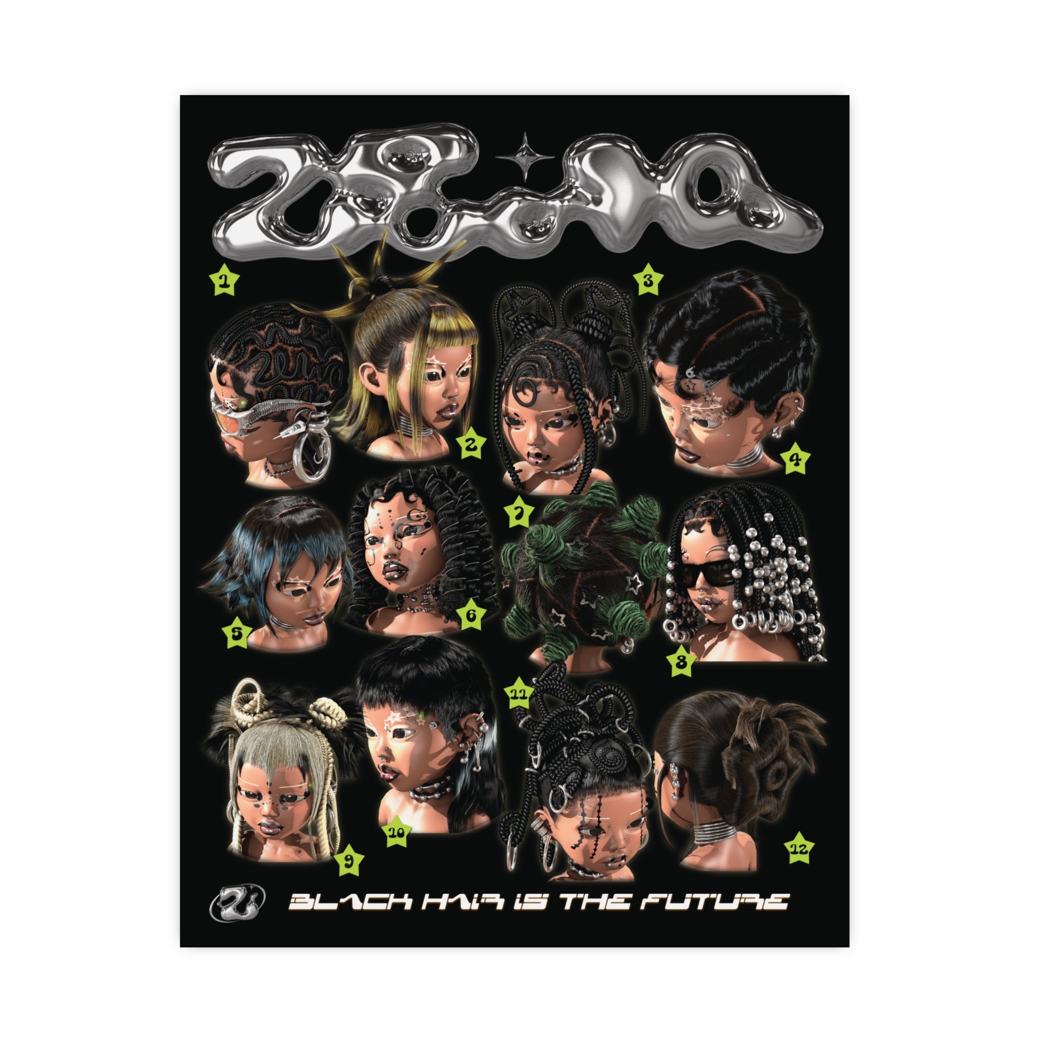 The ZEWO SALON Poster Print