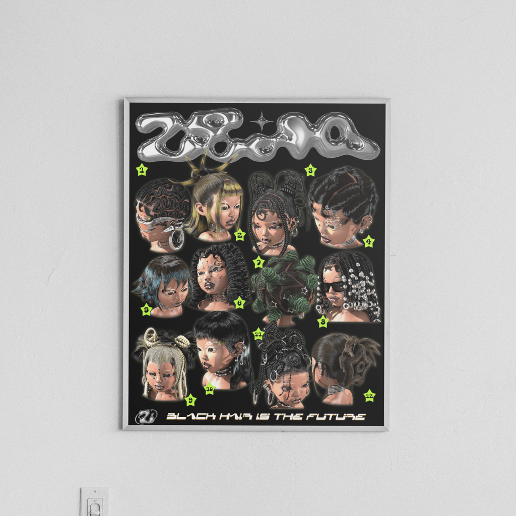 The ZEWO SALON Poster Print