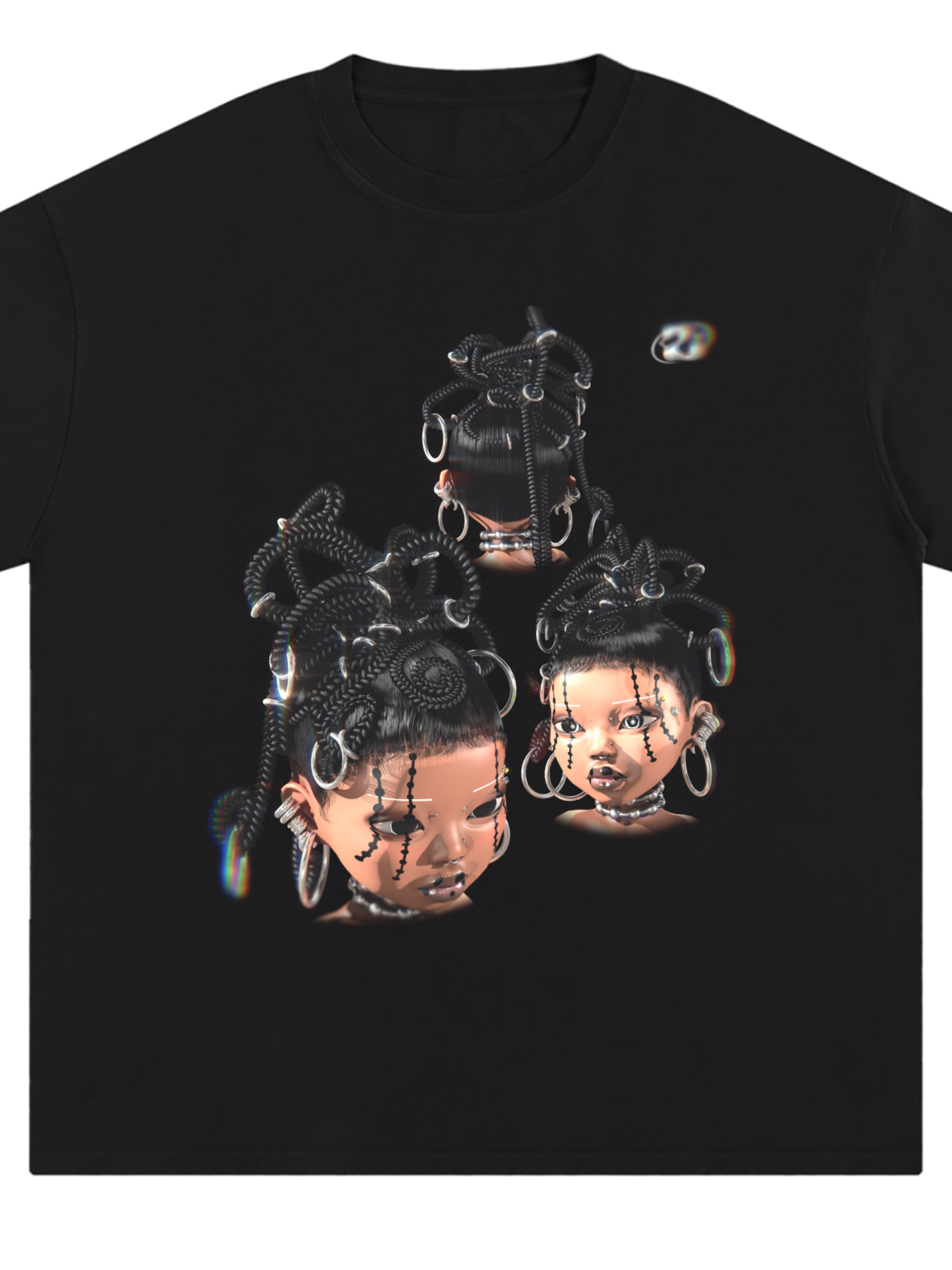 Black Hair is the Future Tee XENON TEE| ZEWO